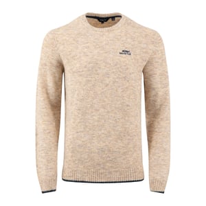 Weird Fish Heren Gorleston Crew Hals Sweatshirt (Ecru)