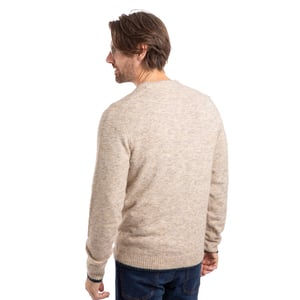 Weird Fish Heren Gorleston Crew Hals Sweatshirt (Ecru)