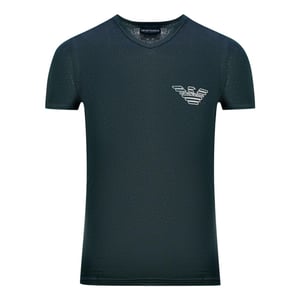 Emporio Armani Herenlogo T-Shirt (Zwart)
