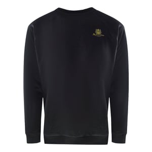 Aquascutum Heren Crest Crew Neck Tracksuit Set (Zwart)