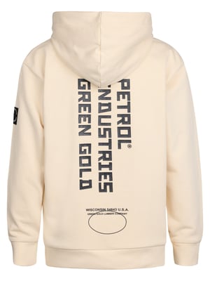 Petrol Industries - Jongens Backprint Hoodie Mendocino - Geel