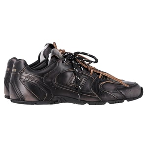 New Balance X Miu Miu 530 SL sneakers in zwart leer