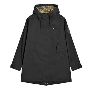 Lambretta Waterdichte heren parka (Zwart)
