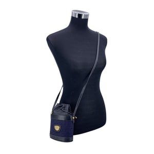 Vintage Gucci stoffen crossbodytas