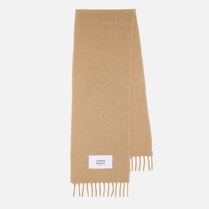 Accessoires Maison Kitsune Baby Alpaca Sjaal in Beige