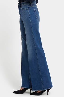 Mia Palazzo Jeans | Romantisch Indigo
