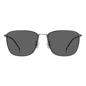 Hugo Boss Heren BOSS1405FSK 0R80 M9 Gepolariseerde Zonnebril (Donker Ruthenium/Grijs)