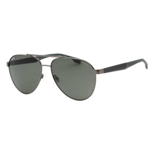 Hugo Boss Matte zonnebril heren (Donker Ruthenium)