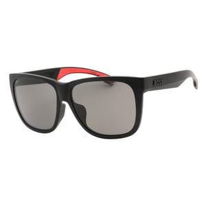 Hugo Boss Zonnebrillen voor heren (Zwart/Rood)