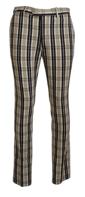 Geruite Broek Casual Stijl