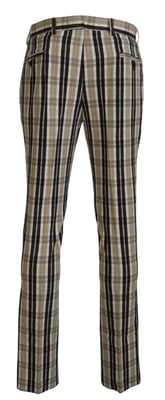 Geruite Broek Casual Stijl