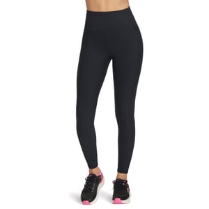 Skechers Performance GOFLEX Rib Nylon Dames Zwarte Sportleggings