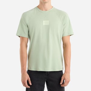 Umbro Heren Gelaagd Box Logo T-Shirt (Frosty groen)