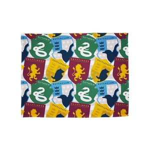 Harry Potter Fleece Stickers Deken (Veelkleurig)