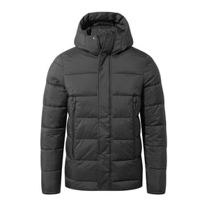 Craghoppers Heren Gevoerde Winterjas (Zwart)