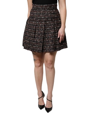 Plisségordijn Mini Rok van Tweed