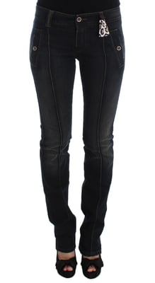 Rechttaille Jeans Met Uniek Naaddetail