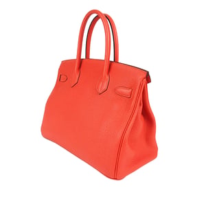 Birkin Tote Geverfd Leer