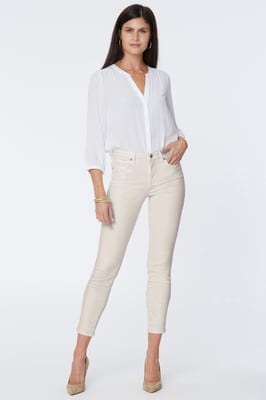 Ami Legging Enkel Jeans Sand Premium Denim | Feather