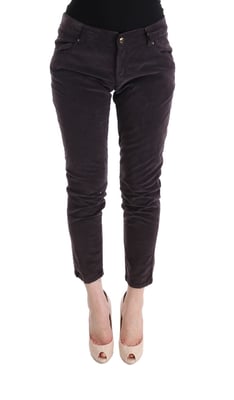 Velours Rechte Pantalon