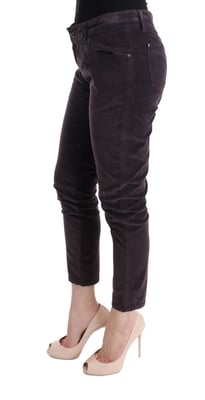 Velours Rechte Pantalon
