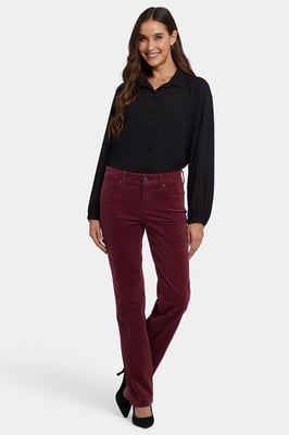 Marilyn Rechte Broek | Sienna Rood