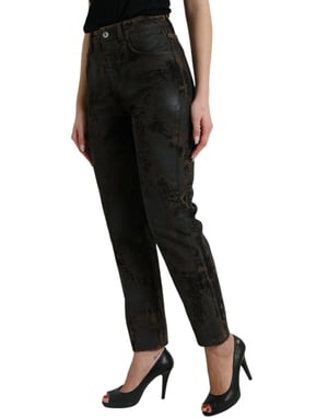 Midrise Rechte Jeans Stijl Pan75011