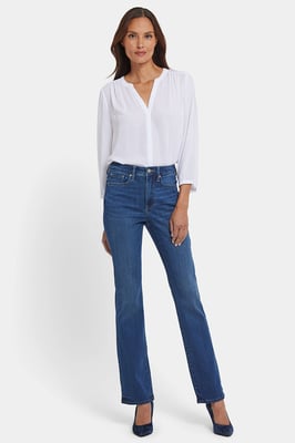 Billie Mini Bootcut Jeans in Sure Stretch® Denim | Vintage Lapis