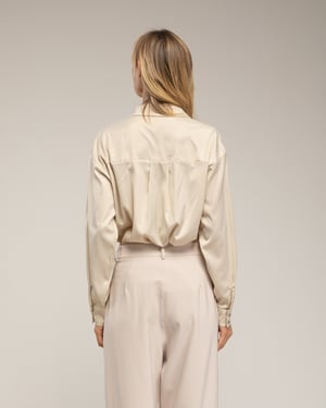 Zijden blouse