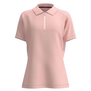 Forelson Dames/Dames Blockley Zip Neck Poloshirt (Roze)