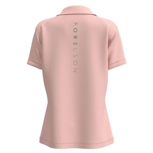 Forelson Dames/Dames Blockley Zip Neck Poloshirt (Roze)