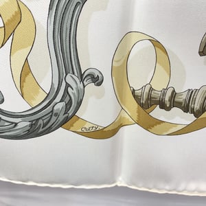 Hermes Vintage zijden sjaal Ferronnerie