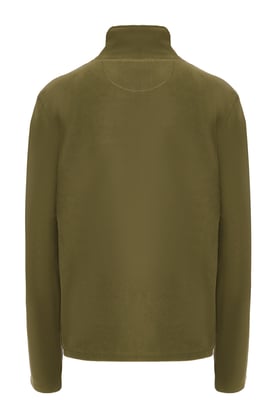Mo Fleece trui Heren kaki