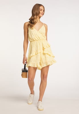 Mymo Jumpsuit Dames geel