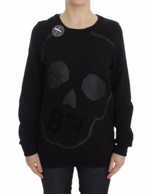 Schedel Sweatshirt Met Grafische Print