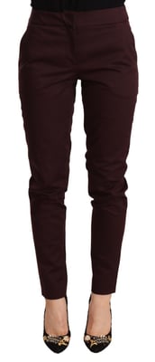 Bordeaux Slimstraight Broek