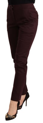 Bordeaux Slimstraight Broek