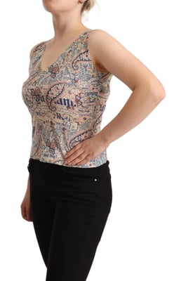Paisley Print Mouwloos Topje
