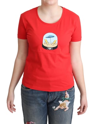 Korte Mouwen Crew Neck Graphic T-shirt