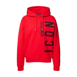 Dsquared2 Rode Hoodie Large Zwart Icon Logo
