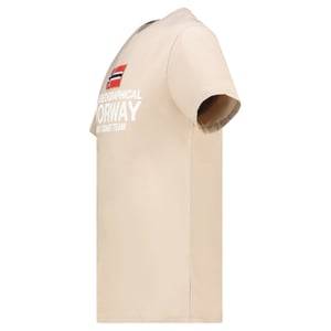 Geographical Norway Tee SS Jacky Shirt Beige