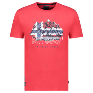 Geographical Norway Tee SS Jummit Shirt Rood