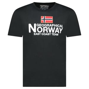 Geographical Norway Tee SS Jacky Shirt Zwart