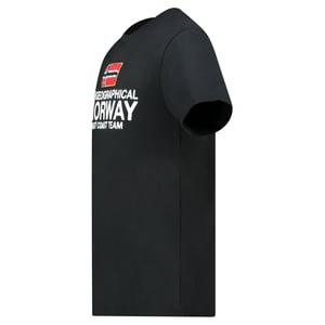 Geographical Norway Tee SS Jacky Shirt Zwart