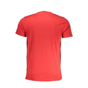 Dierenprint T-shirt Rood