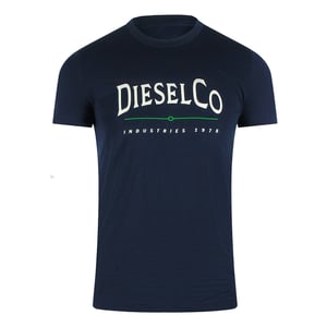 Diesel Industries Marineblauwe T-shirt