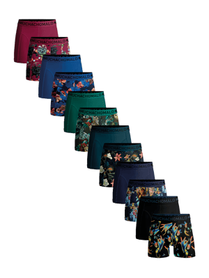 Muchachomalo Heren Boxershorts - 12-Pack - Mannen Onderbroeken