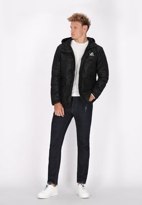 Schmuddelwedda Anorak Heren Grijze camouflage