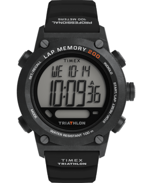 Timex Triathlon Heren Horloge Zwart TW5M66900