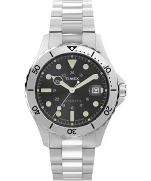Timex Navi Heren Horloge Zilverkleurig TW2Y15300